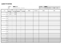 スケジュール表のカテゴリ一覧 無料のビジネス書式テンプレート Part 3