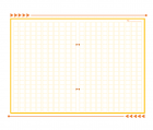 原稿用紙（背景）A4縦書き・20×20_400字のテンプレート書式・Word