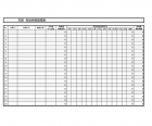 有給休暇の管理表テンプレート書式02・Excel