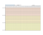 赤ちゃん用の体重推移グラフのテンプレート書式・Excel